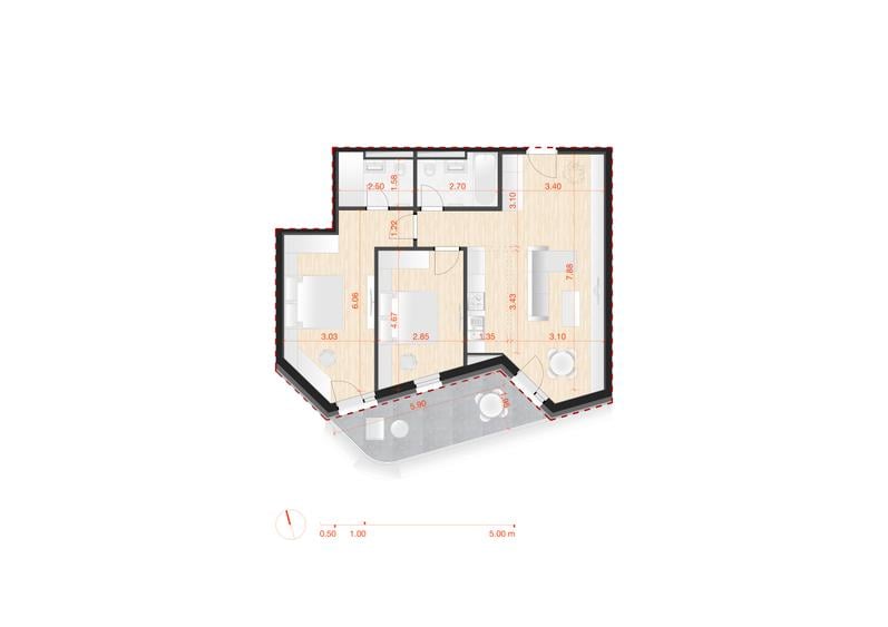 ISHO C - Apartamentul tău din parc, în care vei fi parte din viitorul Timișoarei