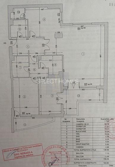 Apartament 3 Camere de Vanzare Saphir Residence *Grozavesti* - 1