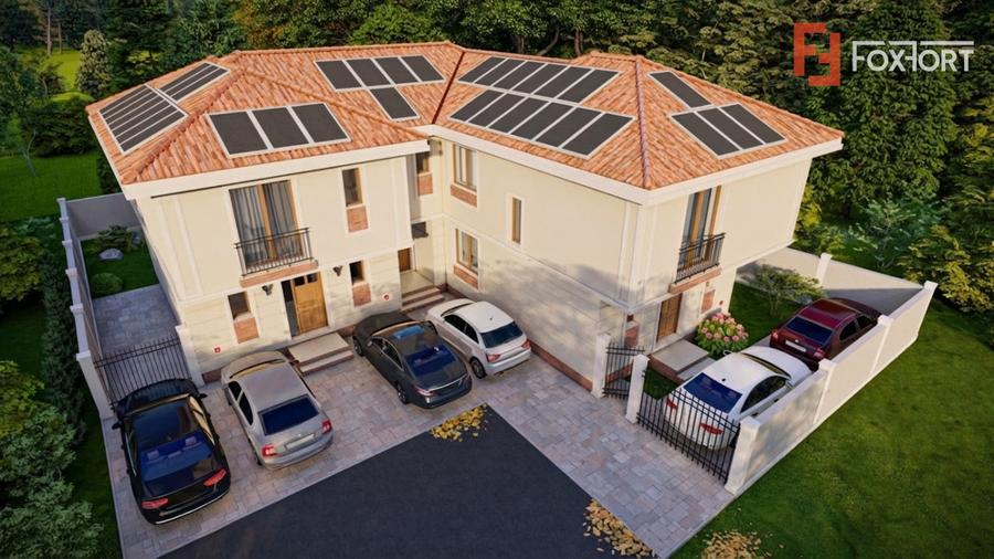 Proiect modern in stil mediteranean cu 4 camere - Giroc