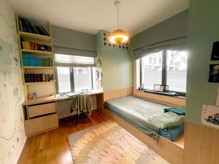 Apartament vanzare 2 camere Sos. Nordului | Grădină 37mp | mobilat lux