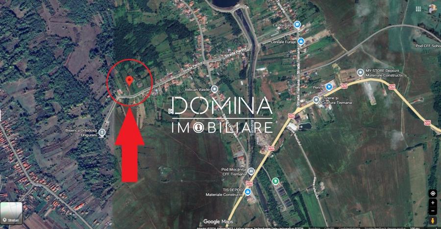 Teren 2.948 mp, ideal construcție – oraș Tismana, strada Perilor