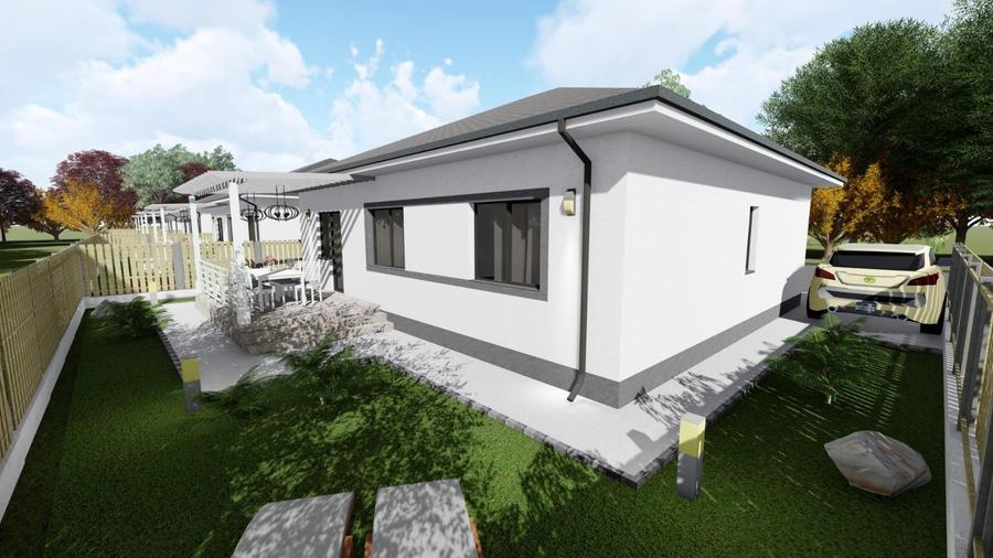 FARA COMISIOANE casa 4 camere P+pod placa incalzire pardos pompa caldura beci
