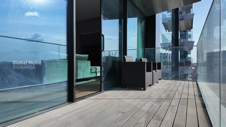 One Mircea Eliade - Floreasca | 4 Rooms + Terrace Open View | Lemon Design
