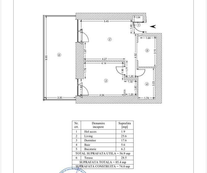 Apartament 2 Camere | Mobilat | Terasa  29 mp | One Herastrau Towers - 9