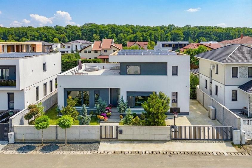 Vila contemporana premium pe strada Zenit, Dumbravita- design exclusivist