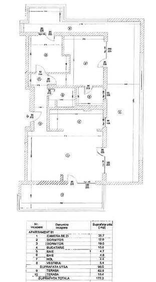 Penthouse cu 3 camere si vedere spectaculoasa - 1
