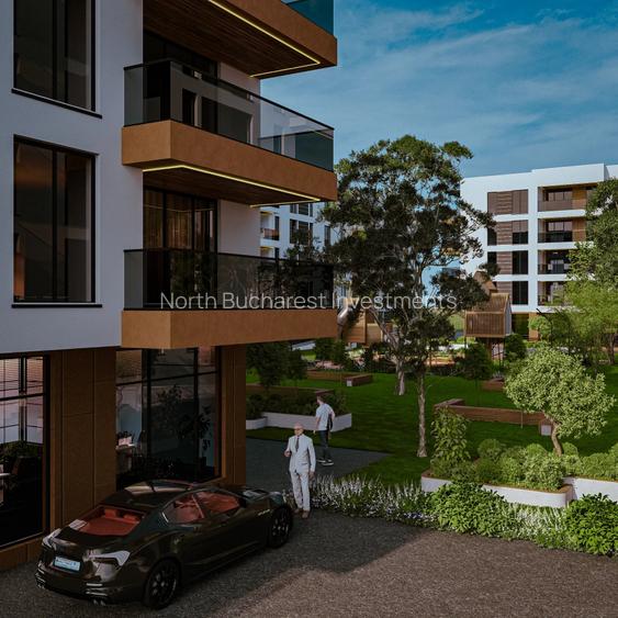 Apartament 3 camere | Geam tripan și tâmplărie PVC gri | Pipera - 14
