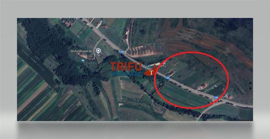 Teren 1600 mp de vanzare in comuna Ciugud cu toate utilitatile
