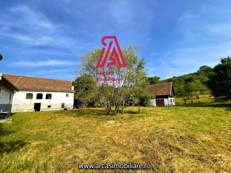 Proprietate 3665 mp, 2 Case + Șură restaurată - Tichindeal-Sibiu! - 13