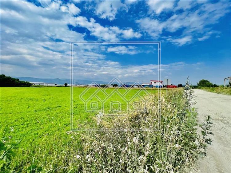 Teren industrial in Cristian, reper Avicola - 6000 mp - hala/depozit