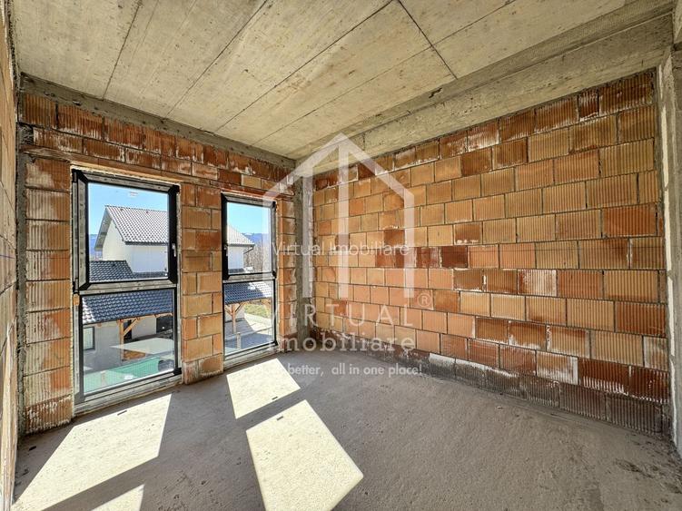 Casa individuala cu 4 camere, 130mp utili+terasa (19mp), teren 360mp - 12