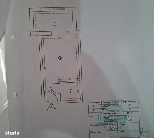 Inel II- Garsoniera mobilata-utilata,  etaj parter- 32.000euro