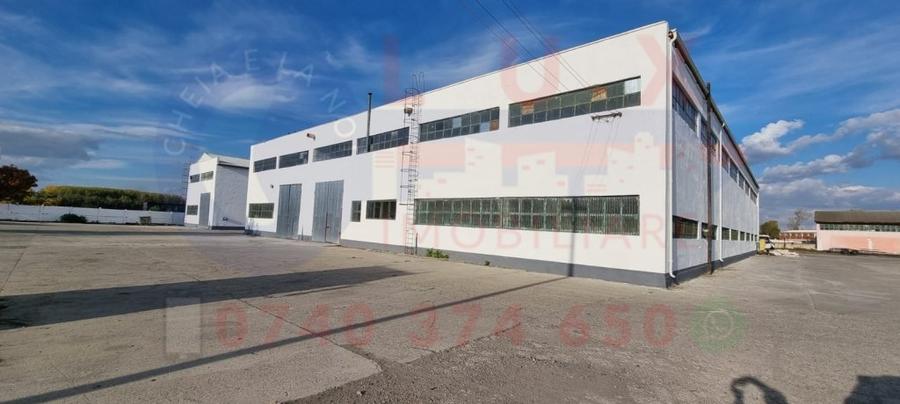 ID 9030 Teren industrial cu hale * Str Bacului