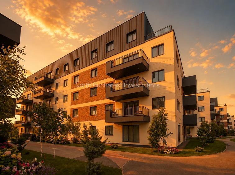 2 CAMERE - PIPERA - BLOC NOU - LANGA PADUREA BANEASA - 8