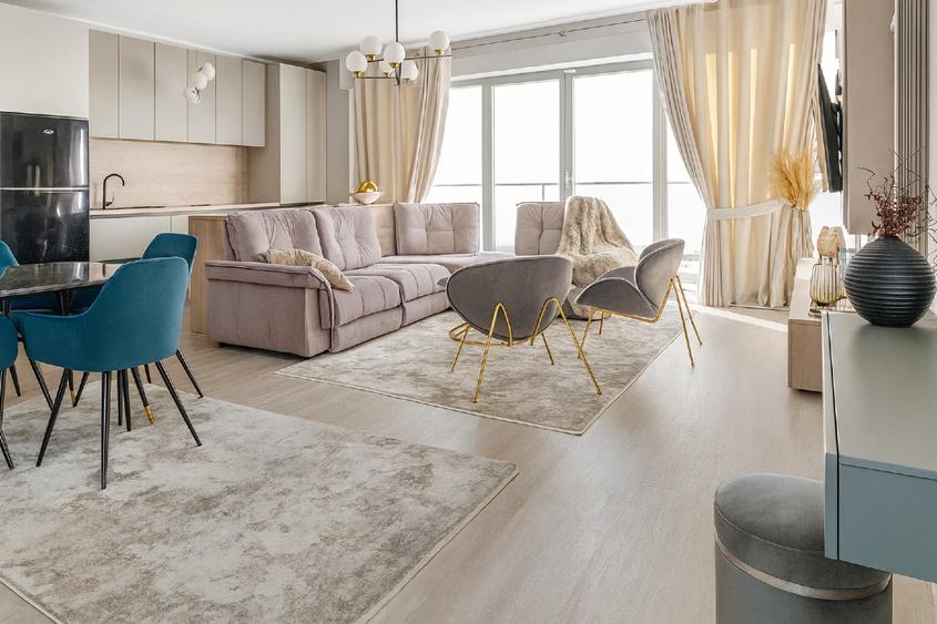 Apartament de lux mobilat si utilat in Imobil Zora Residence- la malul marii