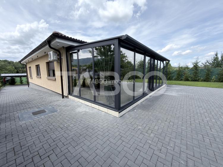 Casa individuala pe un singur nivel priveliste superba 1240 mp teren - 2