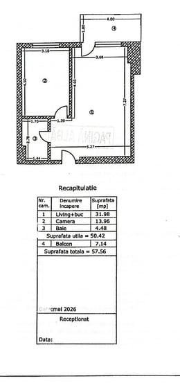 APARTAMENT 2 CAMERE - BLOC 2026 - LUJERULUI -VIRTUTII