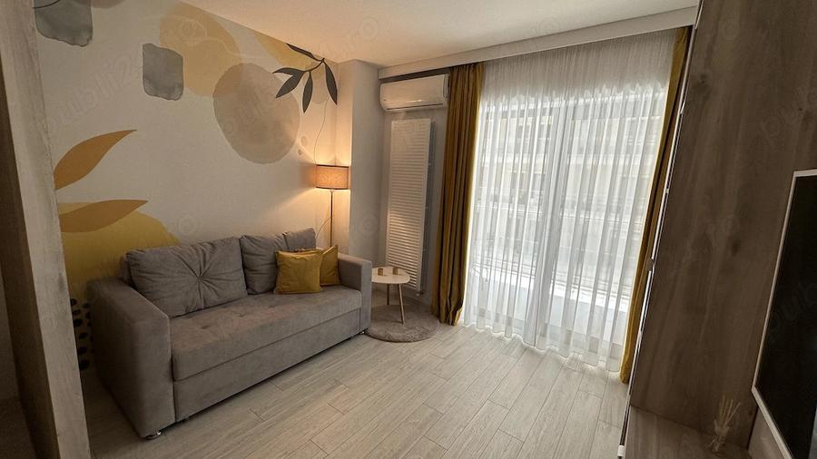 Garsoniera moderna Moghioros Park Residence Auchan Drumul Taberelor bloc nou