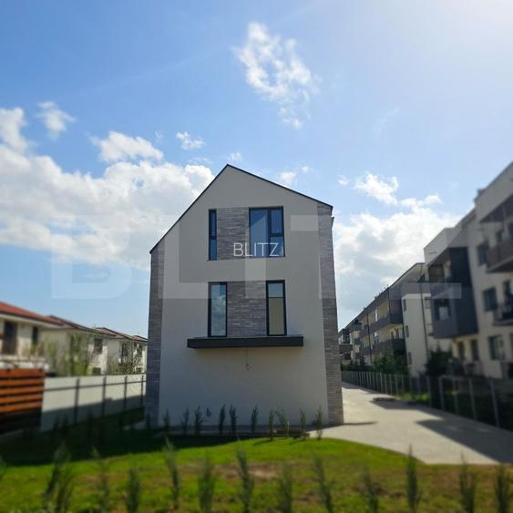 Duplex 4 camere, 120mp, 200 teren, proiect finalizat, zona Terra - 8