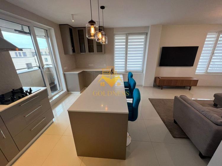 2 camere open space, modern mobilat, parcare subterana,AC,Pet Friendly