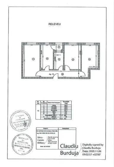 Apartament 3 Camere Decomandat Superb Mobilat Dimitrie Leonida