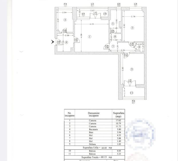 Apartament cu 3 camere de vanzare in zona Baba Novac - Campia Libertatii - 28