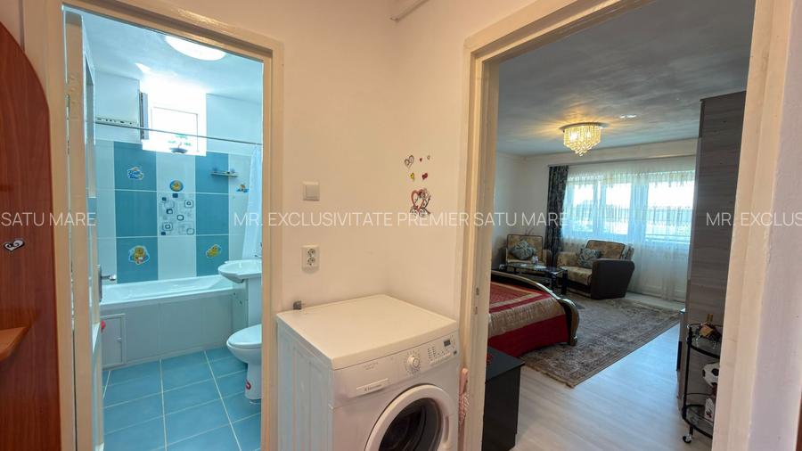 Apartament 2 camere MV2 Etaj IV, Str. Decebal – Carei - Zona Kaufland