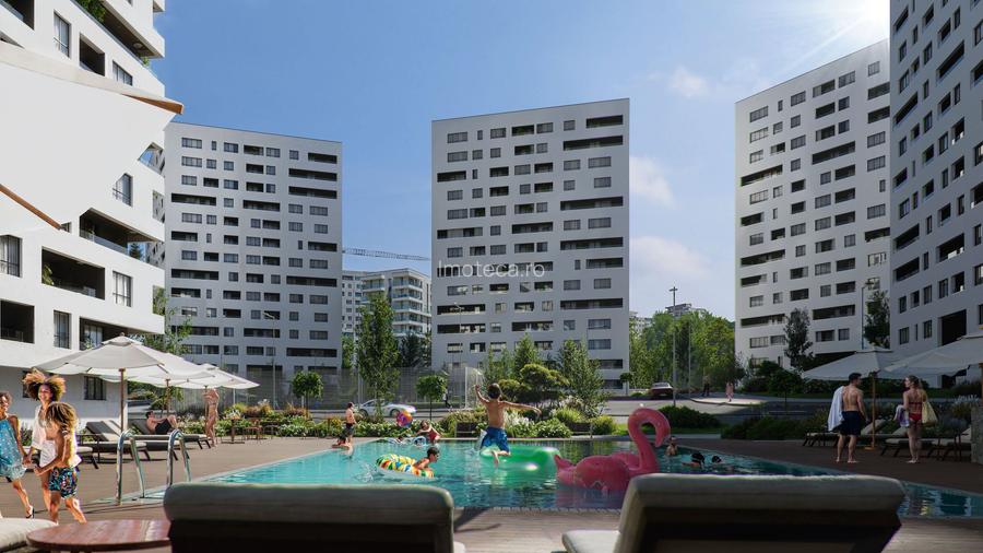Complex rezidential nou- apartament 2 camere foarte spatios cu logie mare - 2