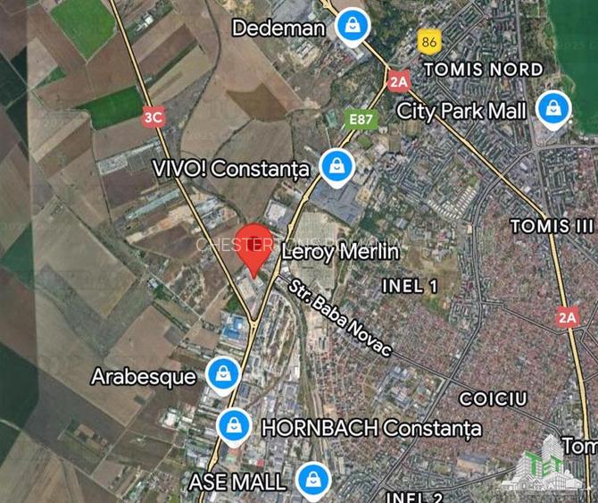 Teren de vanzare 4300mp  ( P+ 10 ) in Constanta / Zona Aurel Vlaicu - 2
