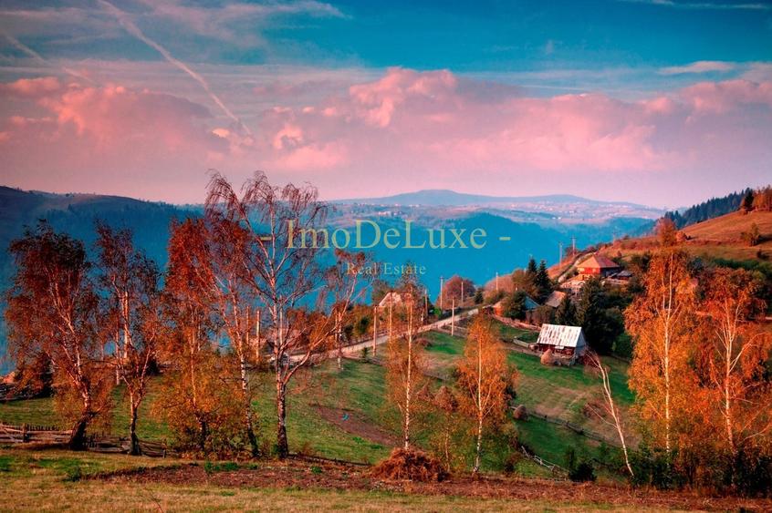 Teren (1 sau 2 cabane), cu PUZ, 1500mp, in Marisel, la 400 m de partia de Ski