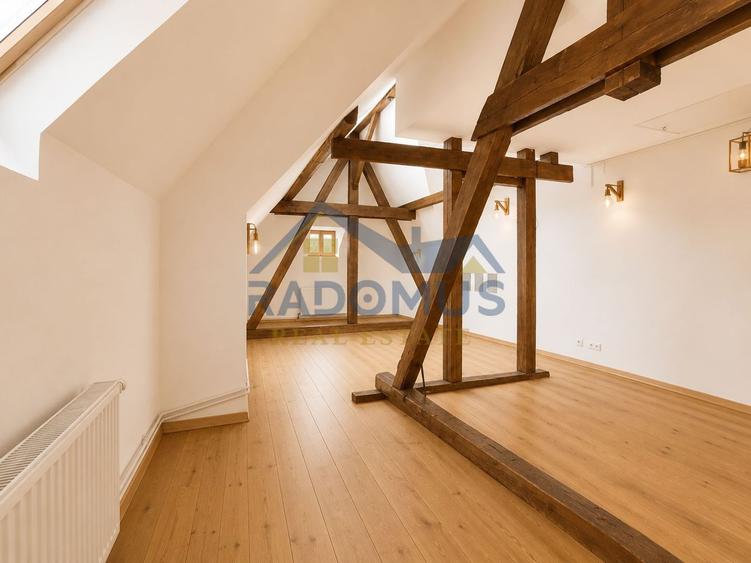 Spațiu Comercial | Centru | 3 Camere | 100 mp | Etaj 500/ Mansarda 400
