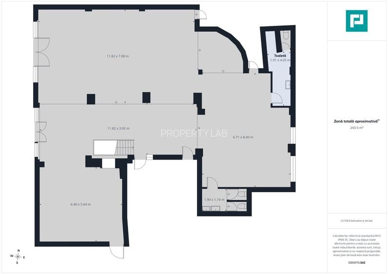 Spațiu Comercial 191 mp | Decebal | Etaj 1 - 10