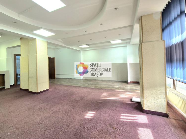Spatiu comercial de închiriat cu vad - 65 mp # spatii-comerciale-brasov.ro