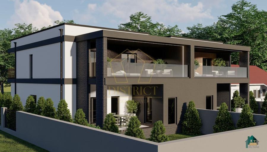Duplex modern cu 5 camere despartita prin garaj I Calea Urseni