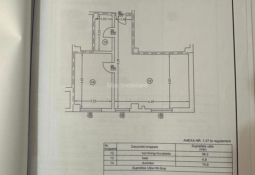 Apartament 2 camere decomandat, Rezidential 9 Mai, Ploiesti - 1