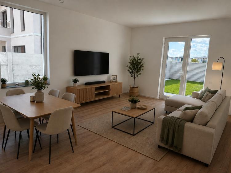 Casa 4 camere, 2 bai, 106 mp utili, Teren 430 mp, Berceni Str Fluturilor
