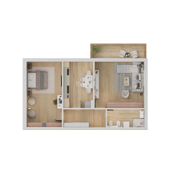 Randament excelent la 2 Camere 73.59 mp locatie Premium in zona Mall Coresi - 9