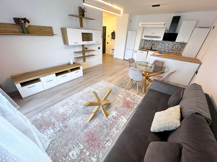 2 camere, bloc nou, mobilat modern, cu garaj, in zona Garii, semicentral