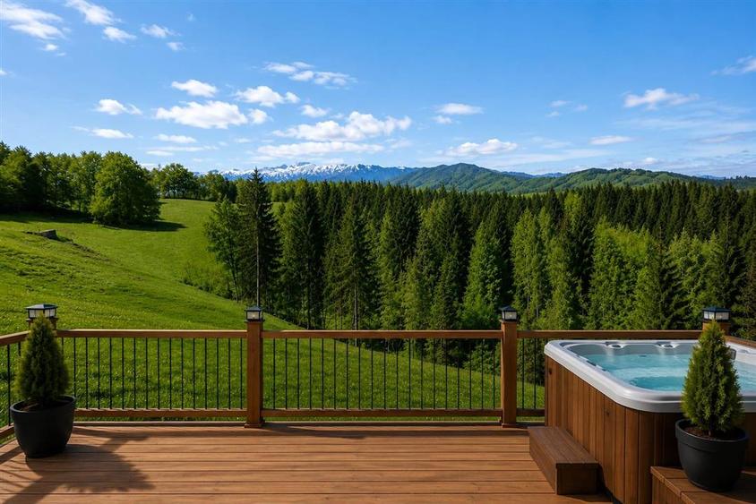 Bran Mountain Retreat – Doar 3 vile exclusiviste în inima Branului