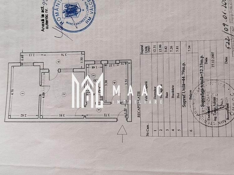 Apartament 2 camere | parter | Centru |