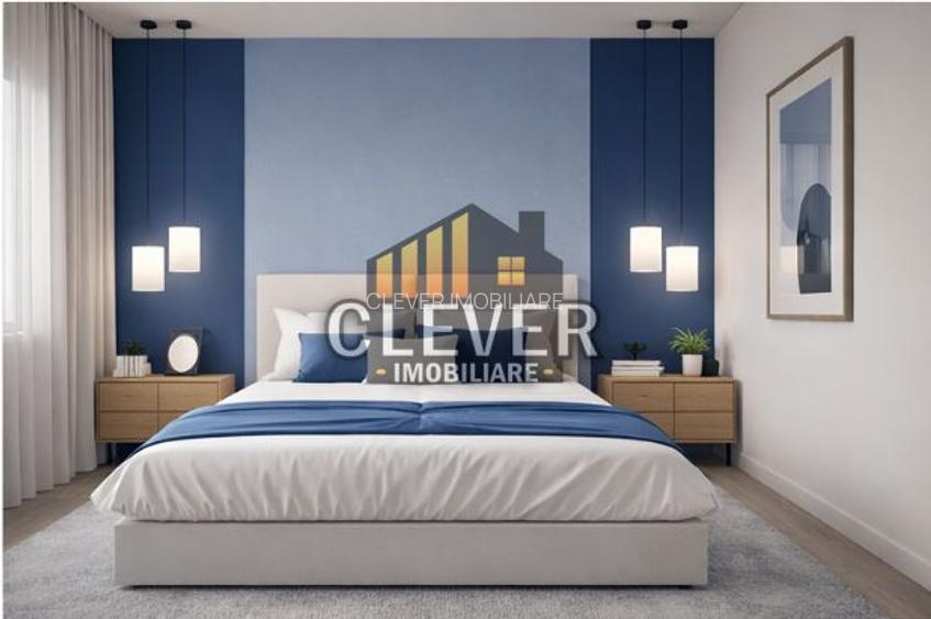 2 camare | 48,25 mp Total | Balcon 7,41 mp | Comision 0% 15 min metrou - 3