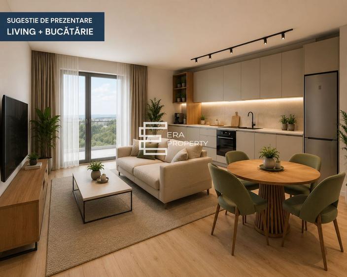 Garsonieră modernă 38 mp utili | Balcon 5,71 mp | DaVinci Homes |Comision 0%