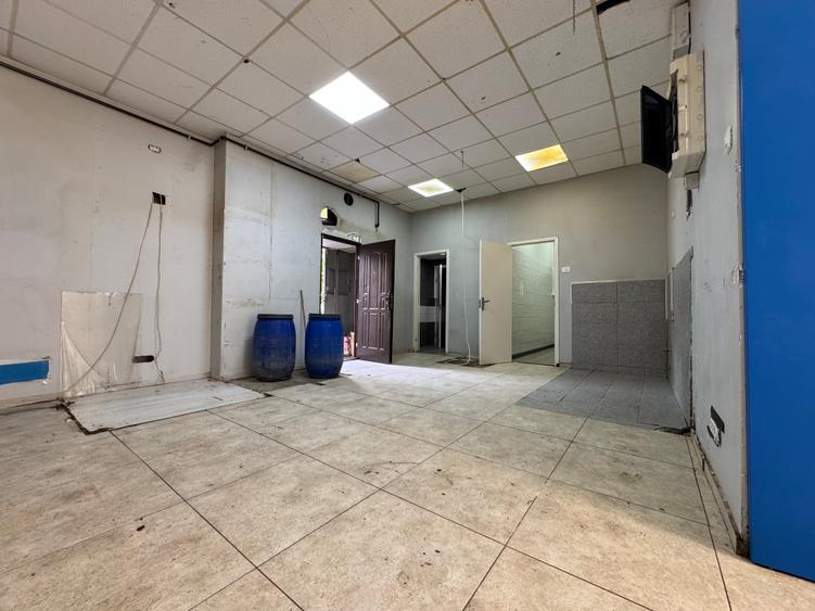 Spațiu comercial 110 mp de închiriat - 10m vitrina – Ceahlău - Crângași