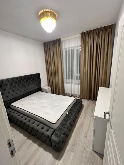 Apartament 2 camere, etaj 5/8, complet mobilat si utilat: aer conditionat