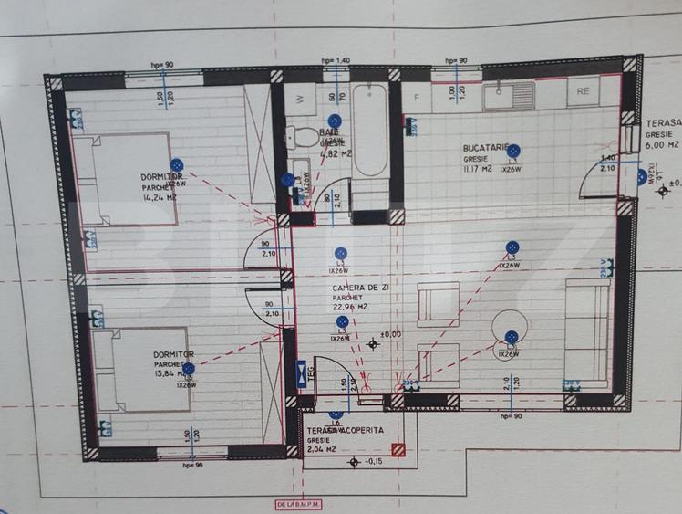 Casă individuală | 75 mp utili | 350 mp teren Horpaz