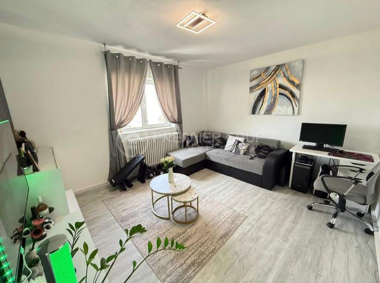 Etaj intermediar! Apartament 2 camere 42mp, Alexandru cel Bun, CT, AC, renovat
