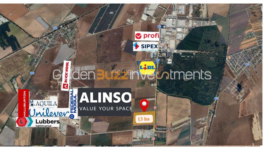 TEREN INDUSTRIAL / LOGISTIC — 13 HA | ARICESTII RAHTIVANI | DN 72 - 1