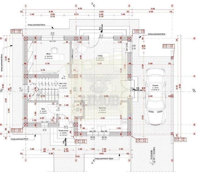 Casa cu 5 camere 3 bai si 504 mp teren in zona Selimbar