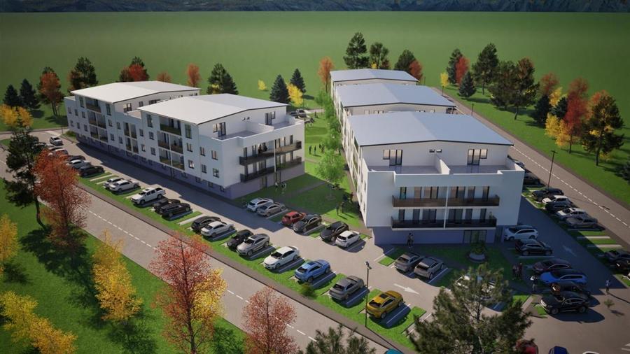 Penthouse 3 camere terasa 60mp parcare zona Selimbar
