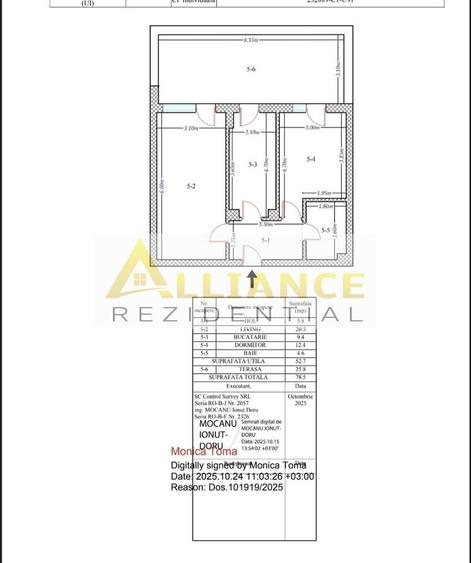 Apartament 2 camere etaj 1 Metalurgiei